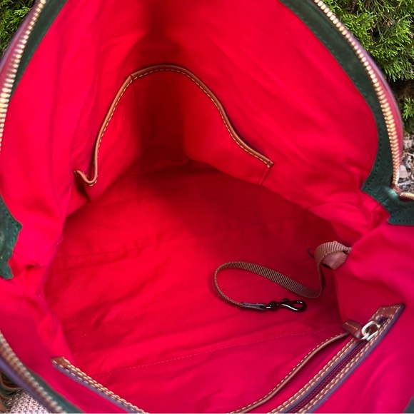 Dooney & Bourke Florentine Domed Buckle Satchel in Natural - Picture 11 of 12